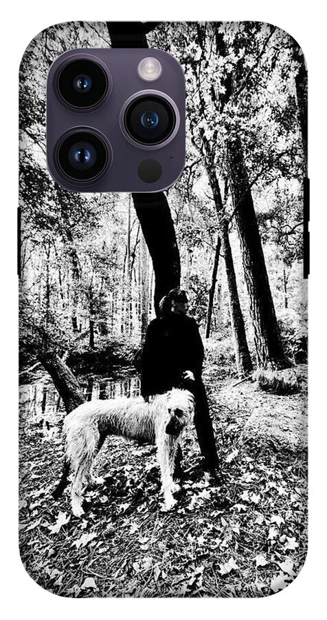 Solitude in the Autumn Woods - Phone Case