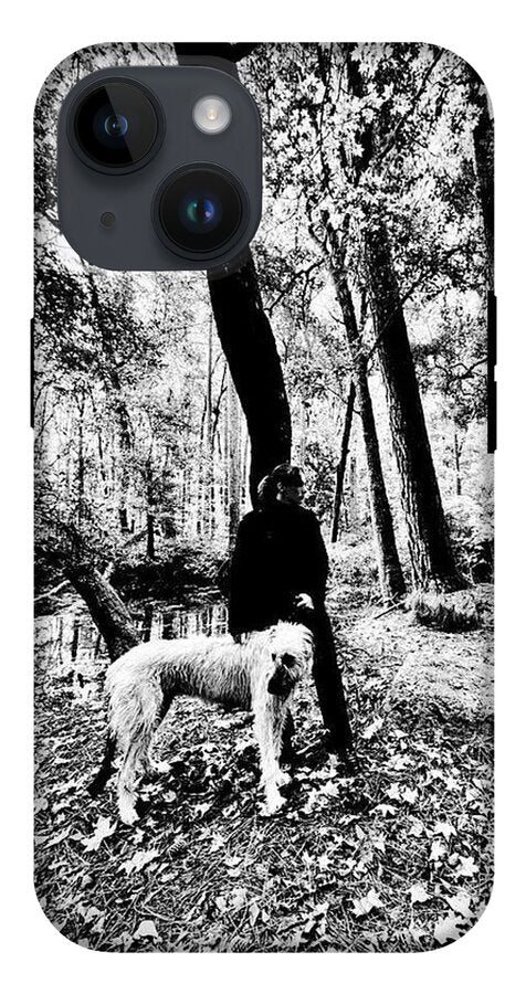 Solitude in the Autumn Woods - Phone Case