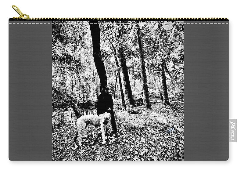 Solitude in the Autumn Woods - Zip Pouch