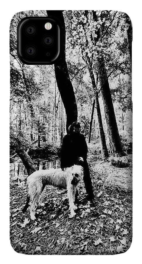 Solitude in the Autumn Woods - Phone Case