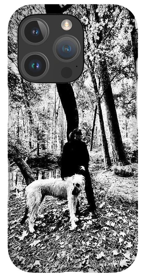 Solitude in the Autumn Woods - Phone Case