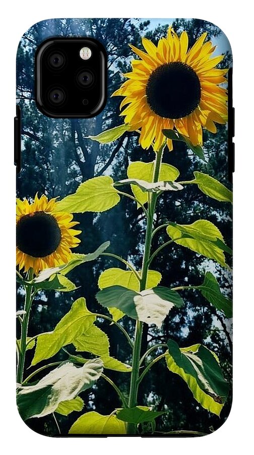 Sunflowers Reaching Towards the Sky - Phone Case