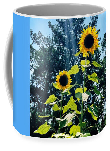 Sunflowers Reaching Towards the Sky - Mug