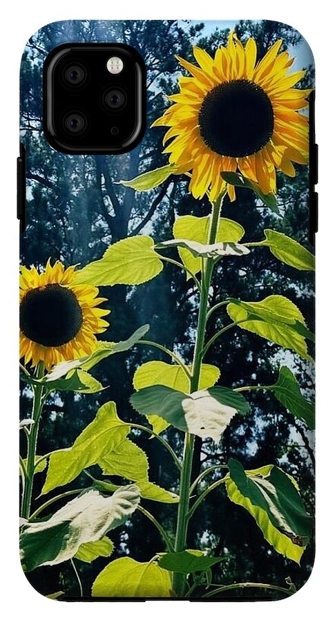 Sunflowers Reaching Towards the Sky - Phone Case
