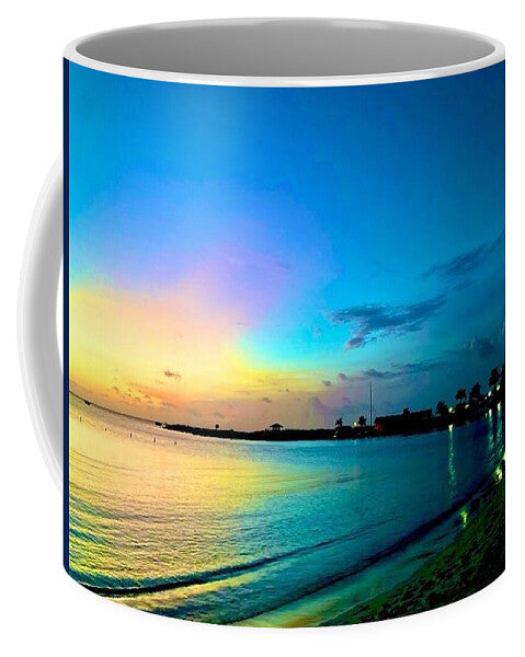 Tranquil Evening on Tropical Shore - Mug