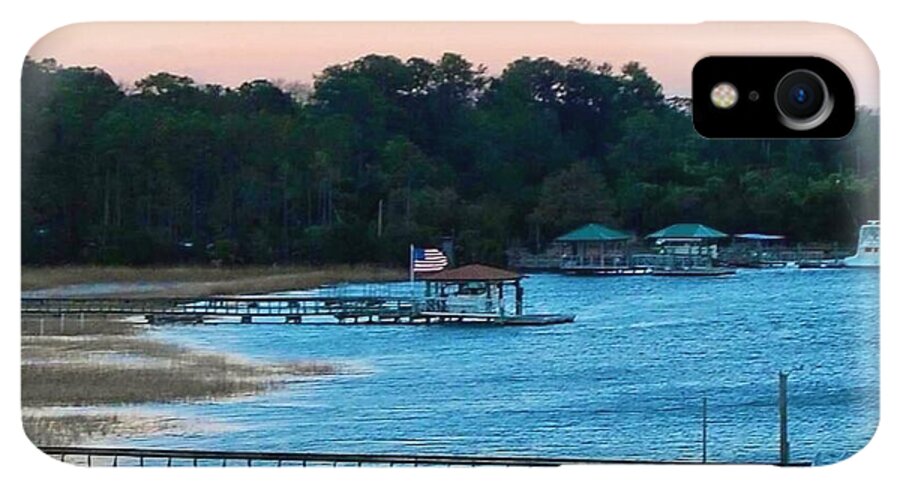 Tranquil Lakeside at Sunset - Phone Case