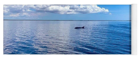 Tranquil Waters with Dolphin - Yoga Mat