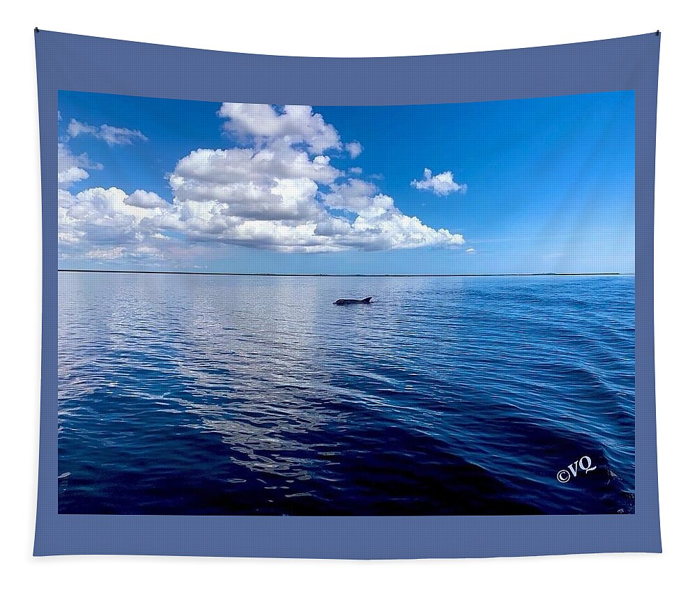 Tranquil Waters with Dolphin - Tapestry