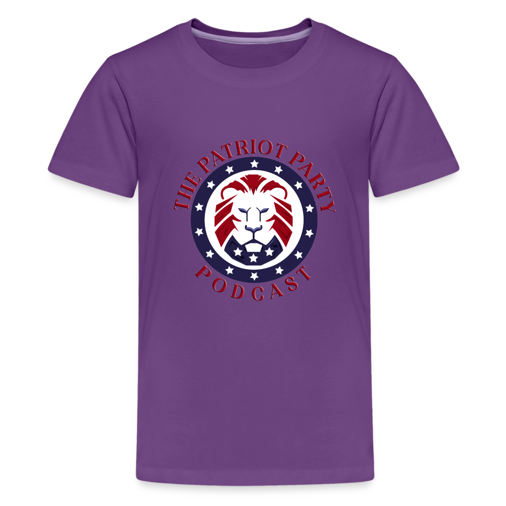 Kids' TPPP Official Logo Premium T-Shirt - purple