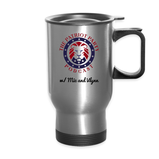 TPPP Official Logo Travel Mug - silver