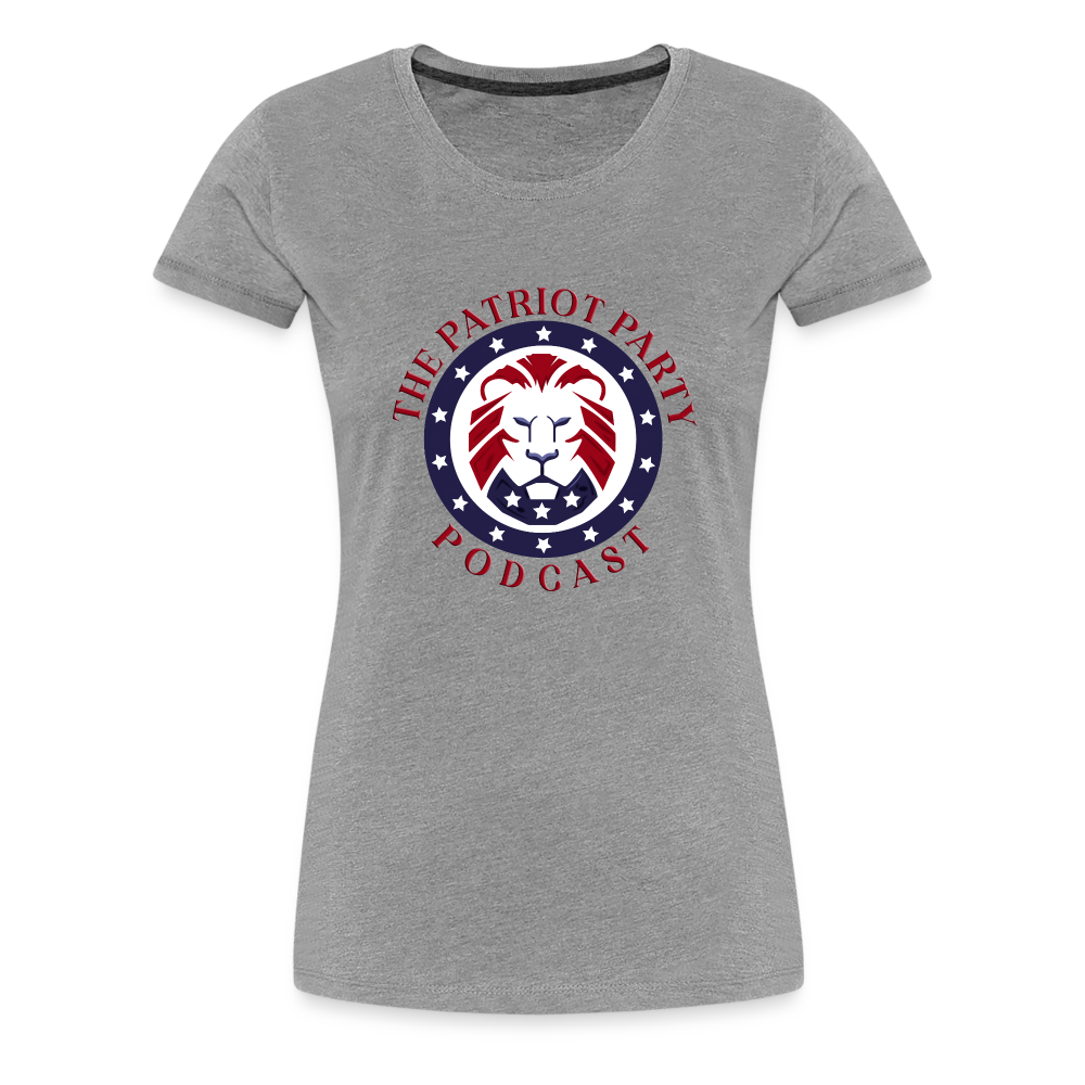 Women’s TPPP Official Logo Premium T-Shirt - heather gray