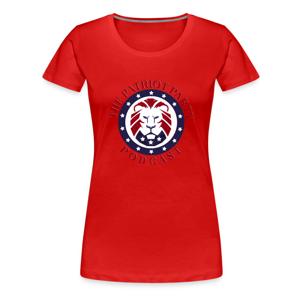 Women’s TPPP Official Logo Premium T-Shirt - red