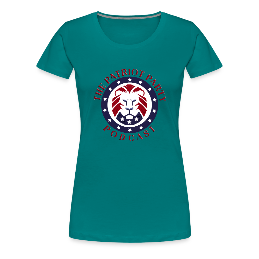 Women’s TPPP Official Logo Premium T-Shirt - teal