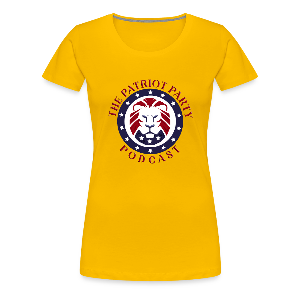 Women’s TPPP Official Logo Premium T-Shirt - sun yellow