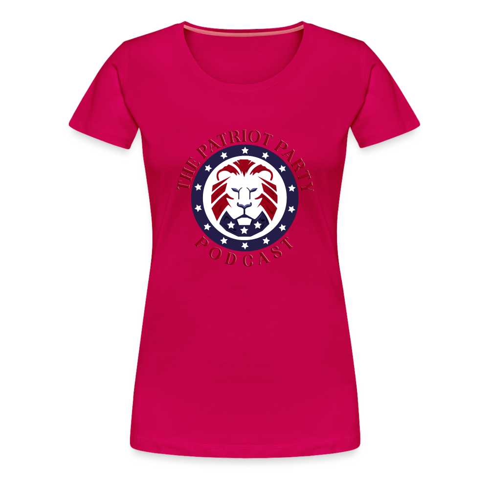 Women’s TPPP Official Logo Premium T-Shirt - dark pink