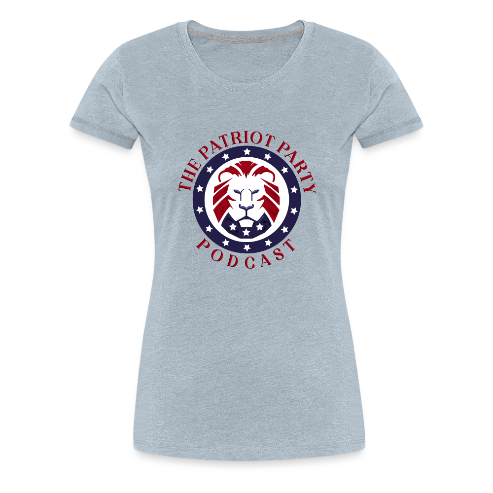 Women’s TPPP Official Logo Premium T-Shirt - heather ice blue