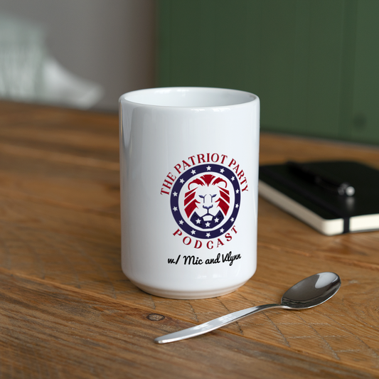 TPPP Official Logo Coffee/Tea Mug 15 oz - white
