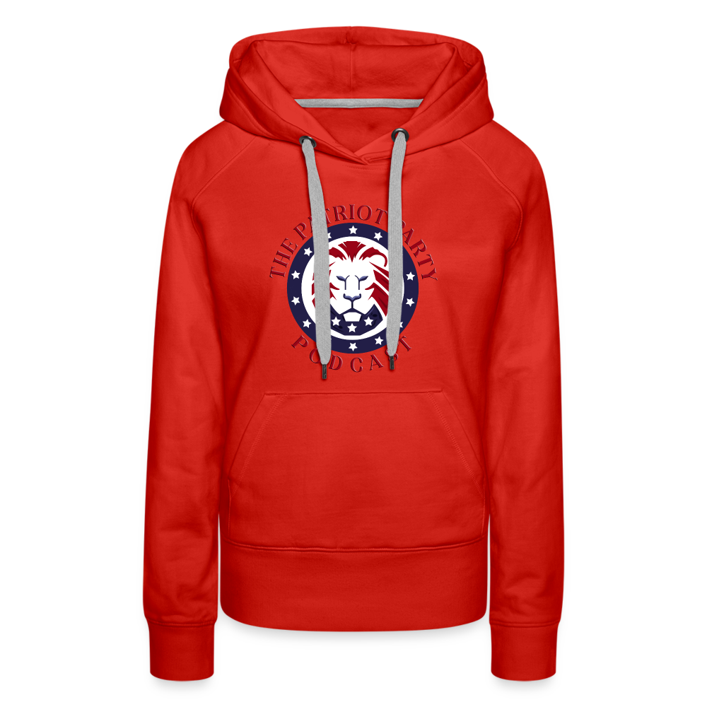 Women’s TPPP Official Logo Premium Hoodie - red