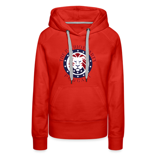 Women’s TPPP Official Logo Premium Hoodie - red