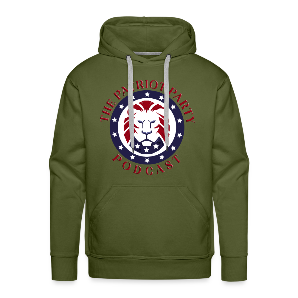 Men’s TPPP Official Logo Premium Hoodie - olive green